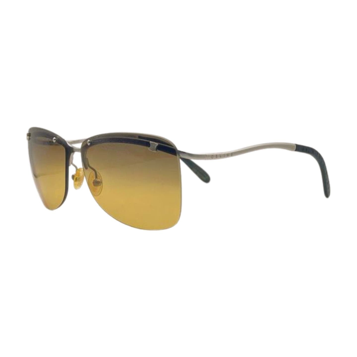 Celine Silver Oversized Sunglasses - Le Look