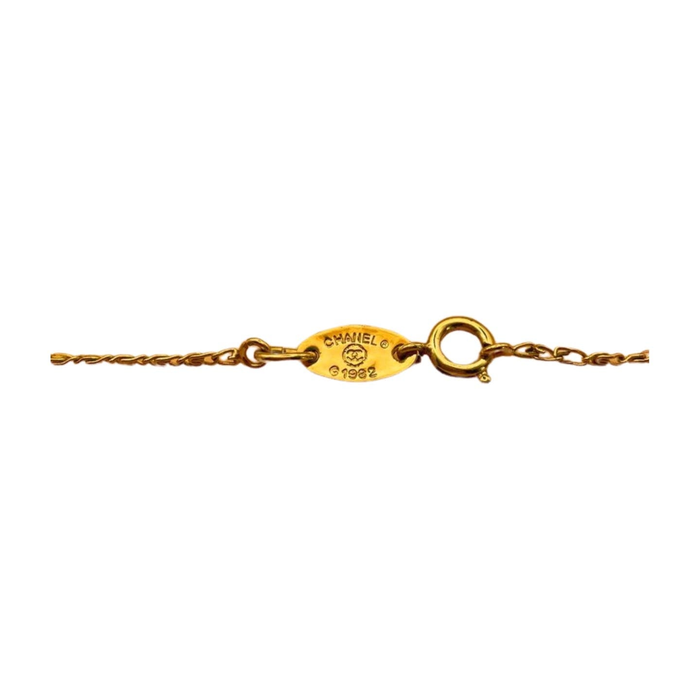 Chanel 1982 CC Logo Necklace - Le Look