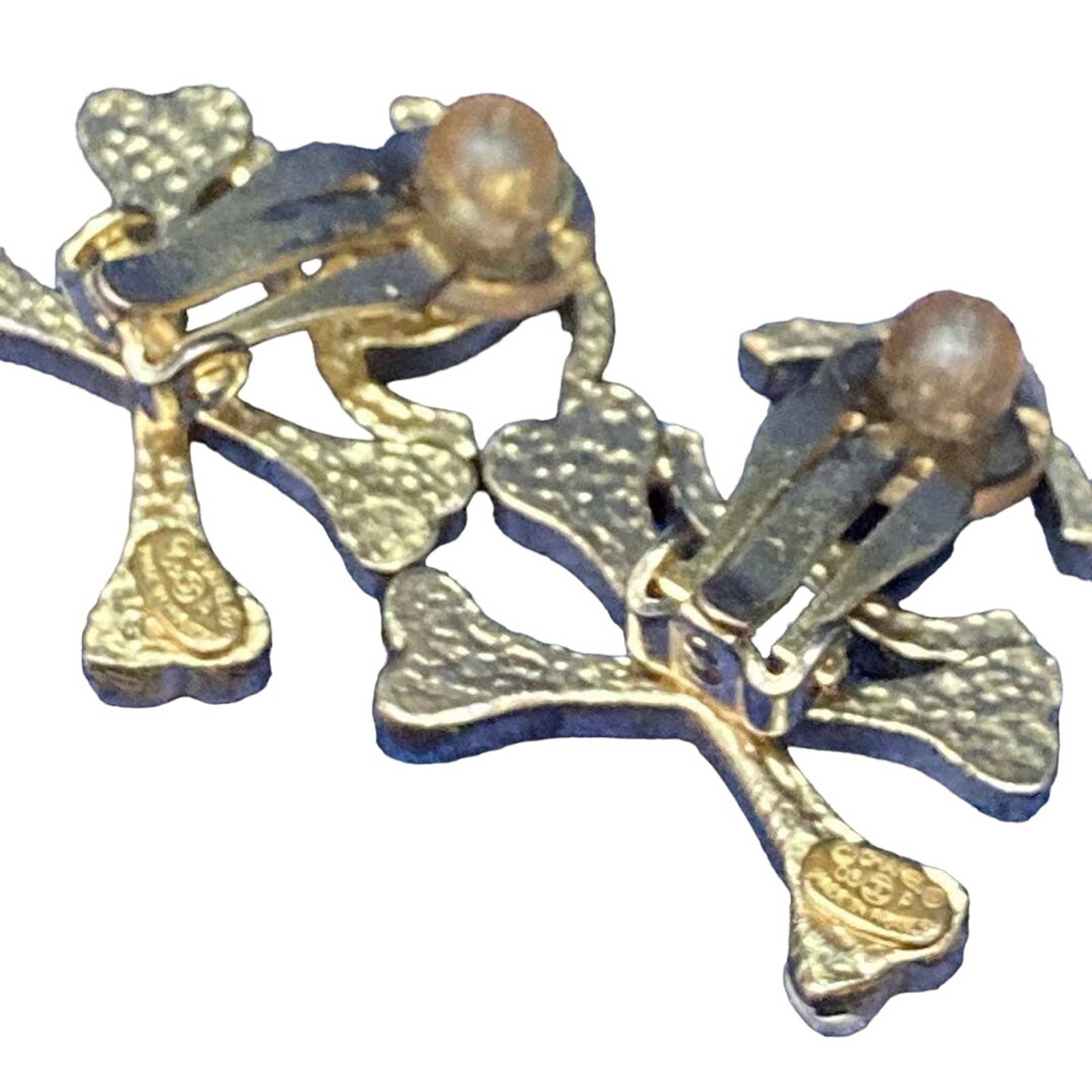 Chanel Coco Mark Crossbone Earrings - Le Look