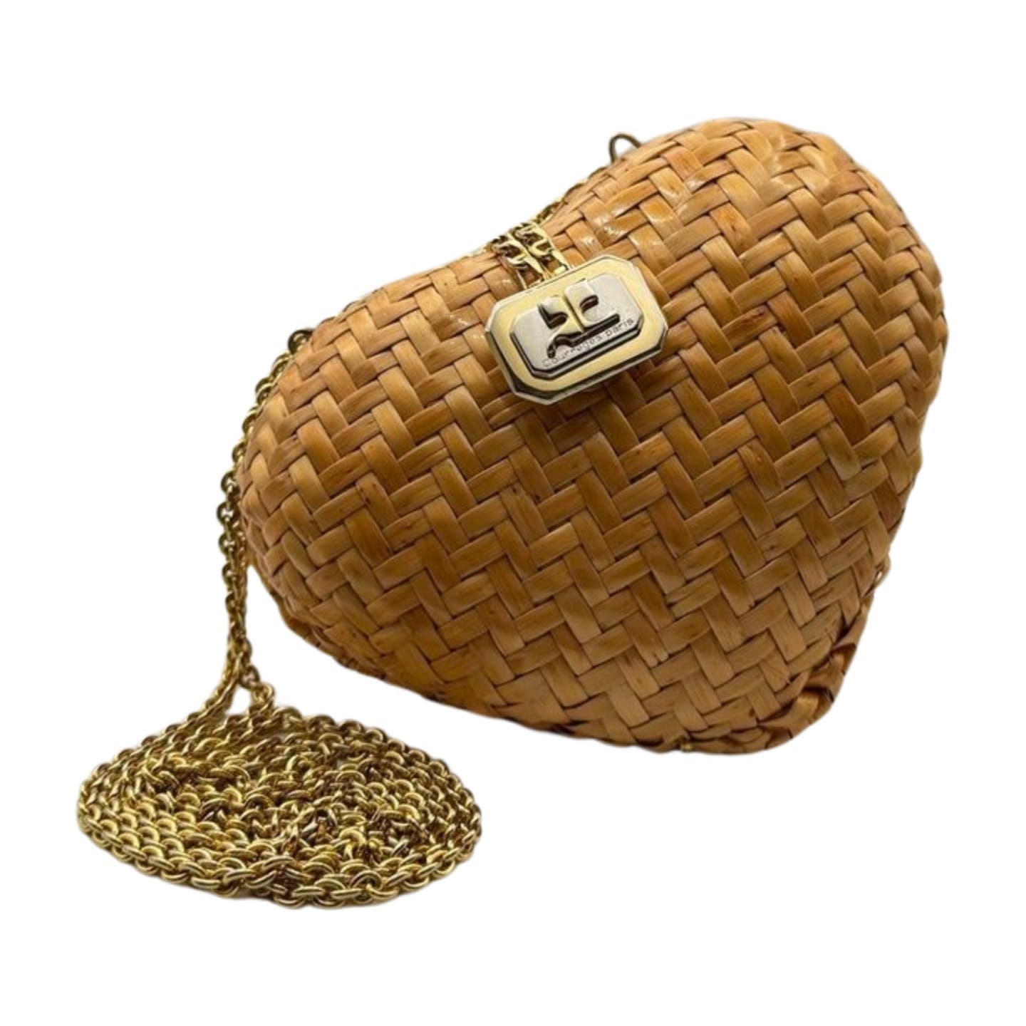 Courrèges Wicker Heart Bag - Le Look