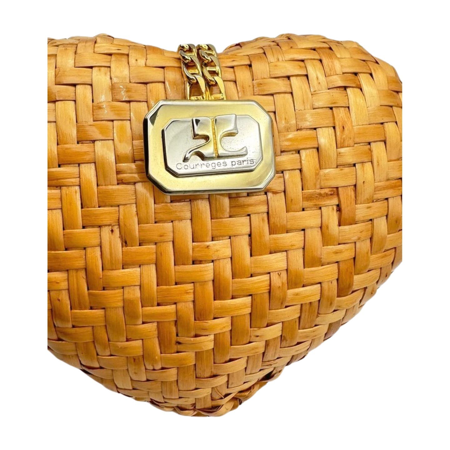 Courrèges Wicker Heart Bag - Le Look