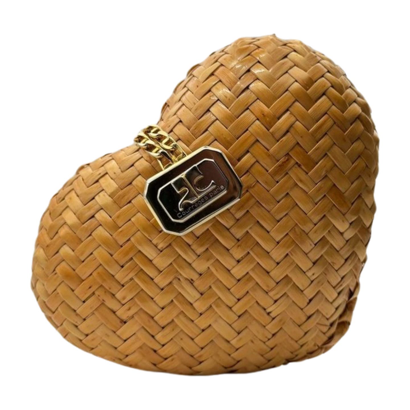 Courrèges Wicker Heart Bag - Le Look