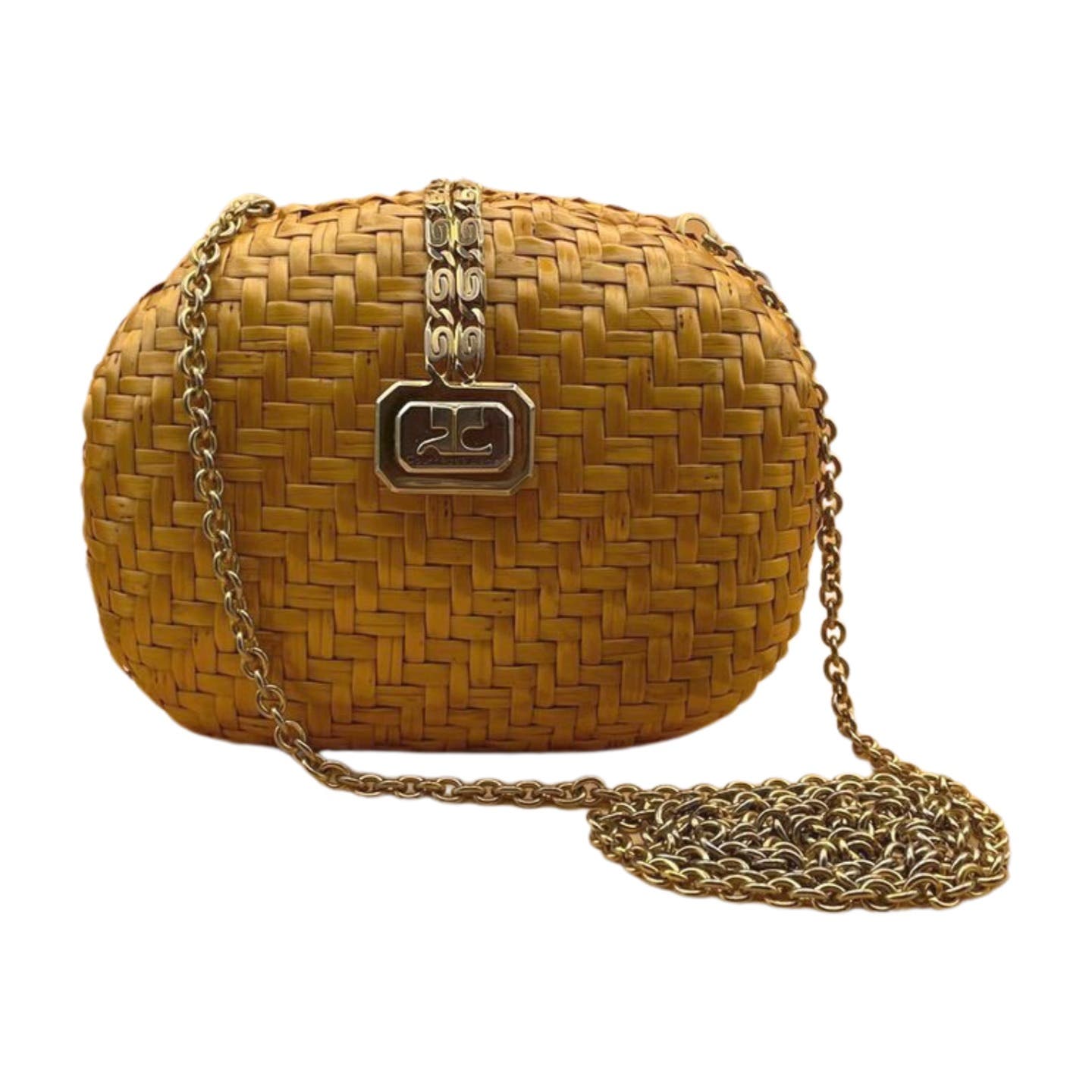 Courreges Woven Basket Bag - Le Look