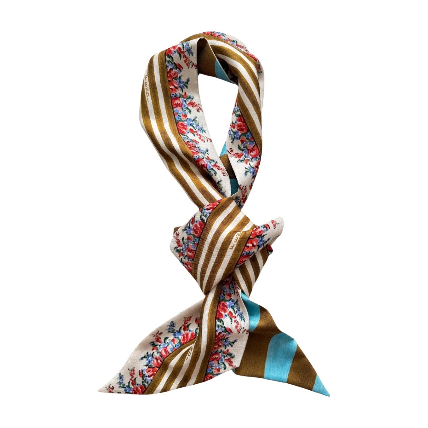 Fendi Blooming Gardens Silk Maxi Wrappy - Le Look