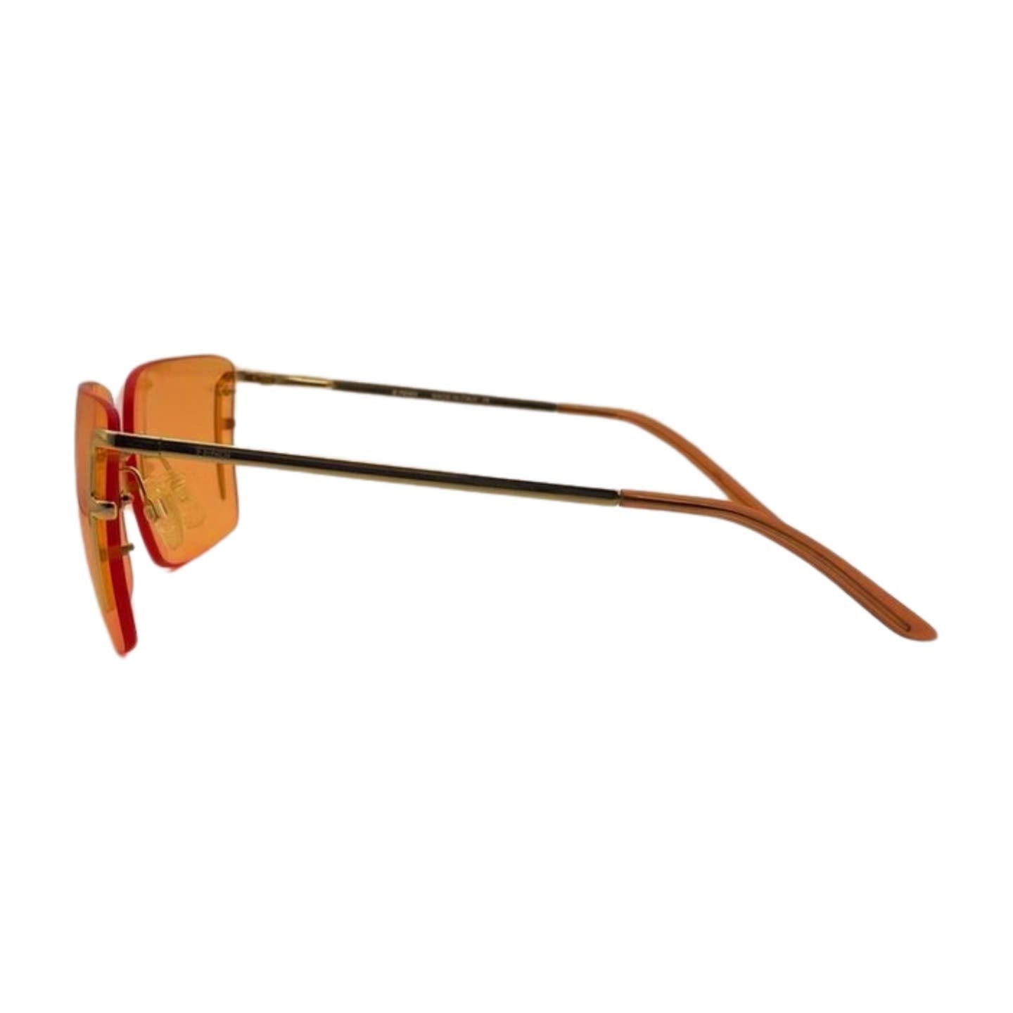 Fendi Orange Metal Sunglasses - Le Look