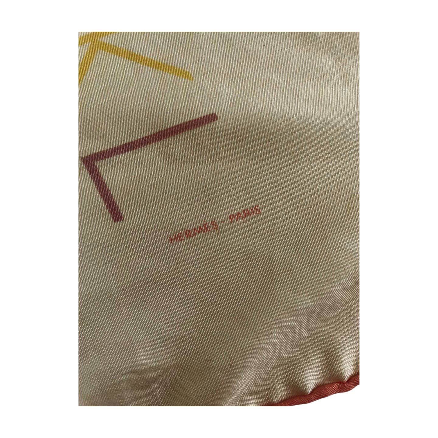 Hermes Letter Silk Scarf - Le Look