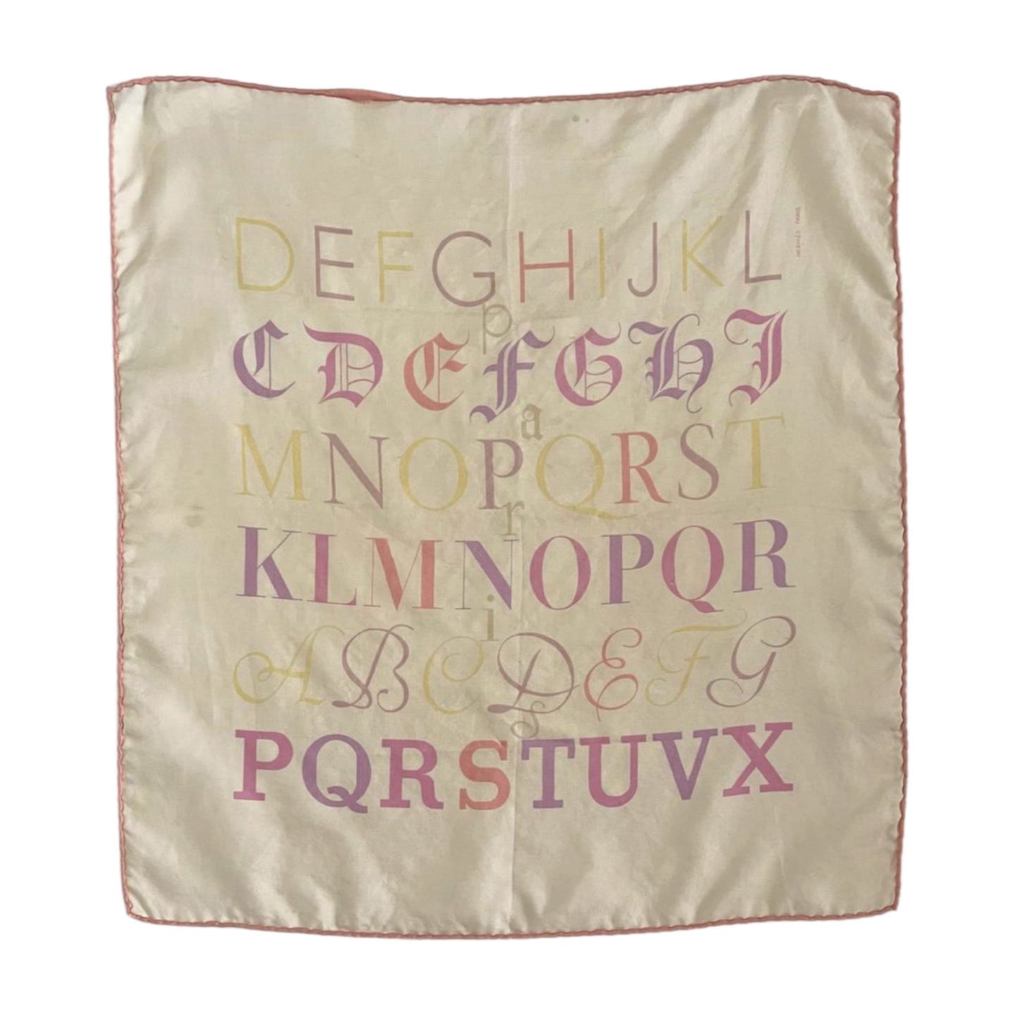 Hermes Letter Silk Scarf - Le Look