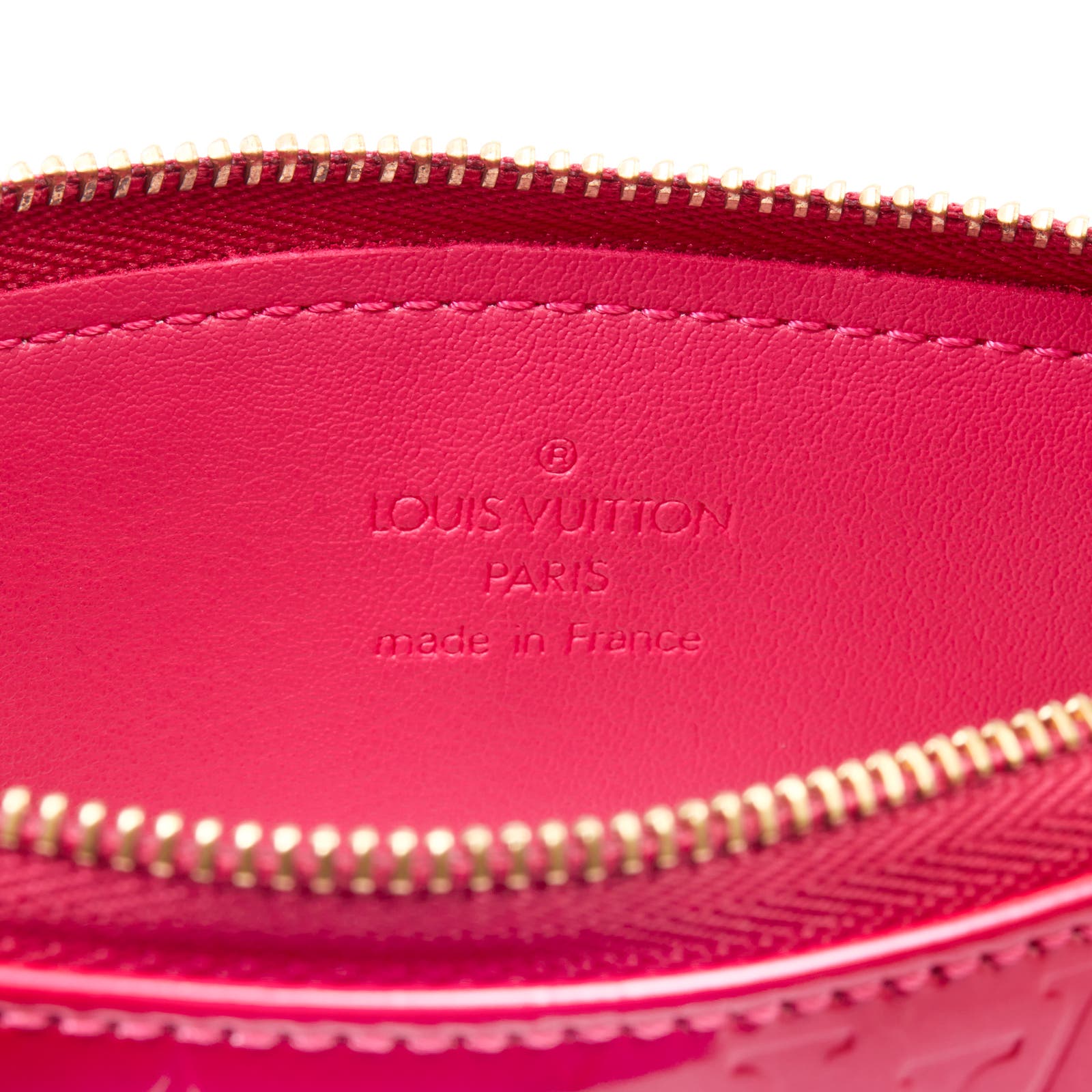 Louis Vuitton Fuchsia Vernis Lexington Pochette - Le Look