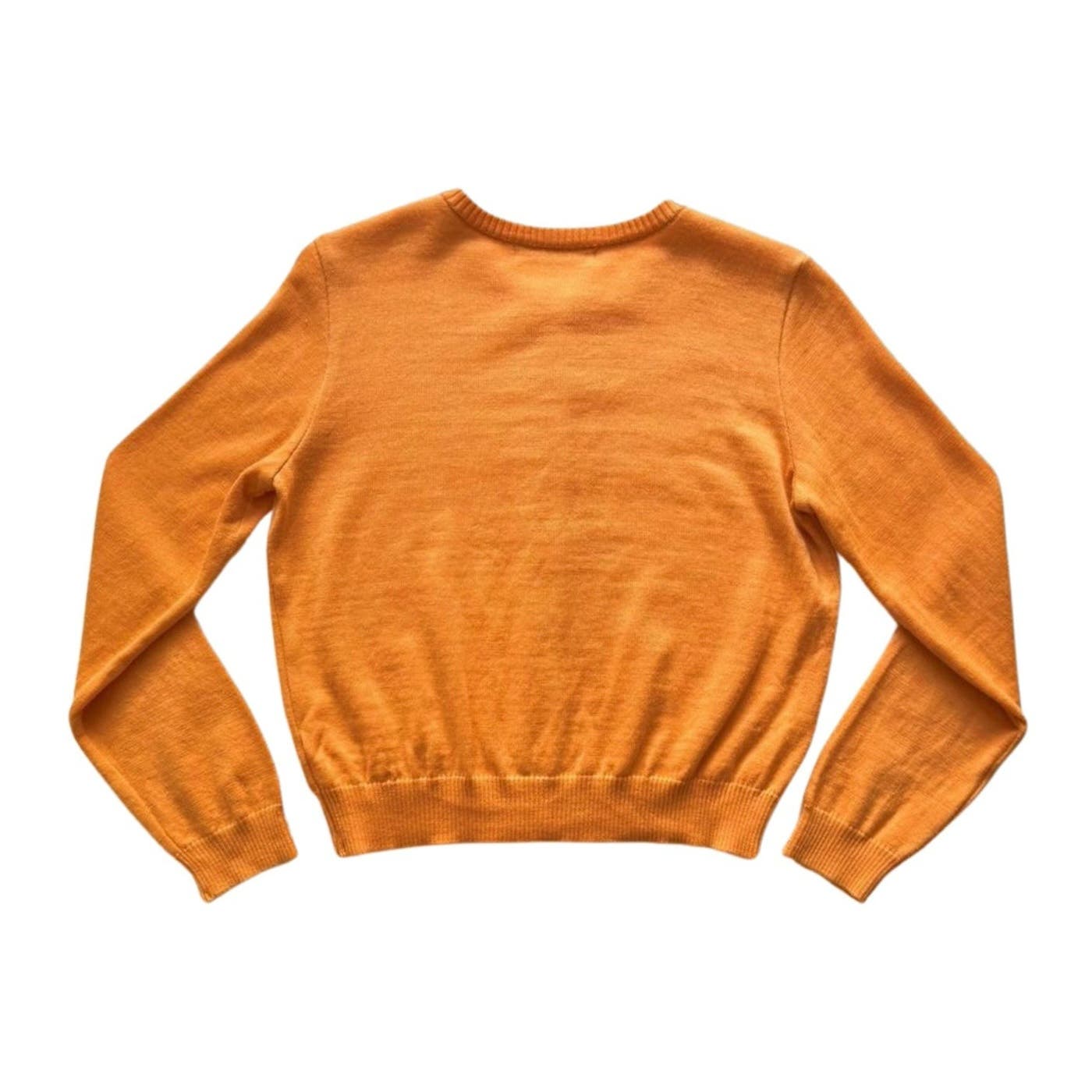 Miss Chloe Orange Sherbet Cardigan - Le Look
