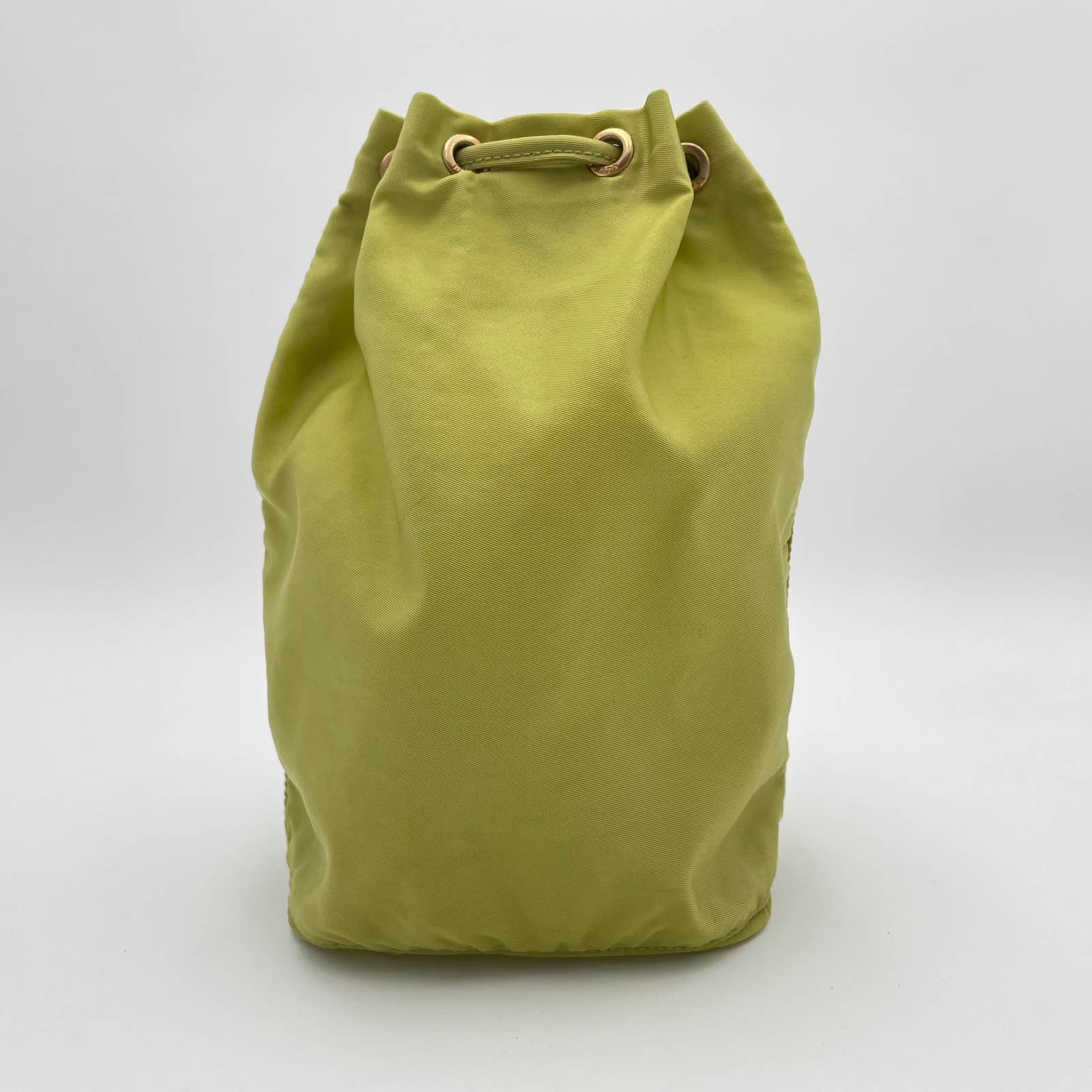 Prada Drawstring Tessuto Bucket Pouch - Le Look