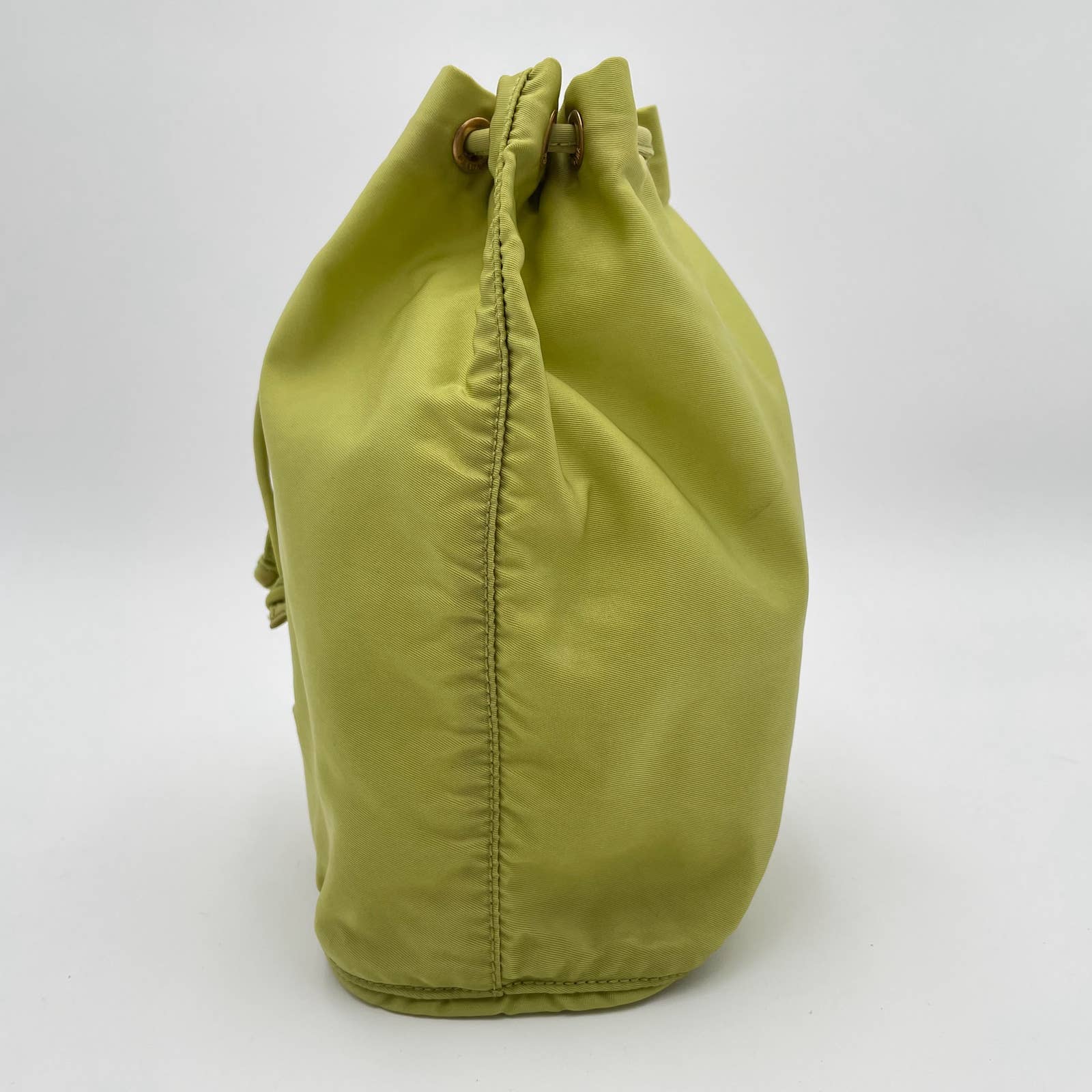 Prada Drawstring Tessuto Bucket Pouch - Le Look