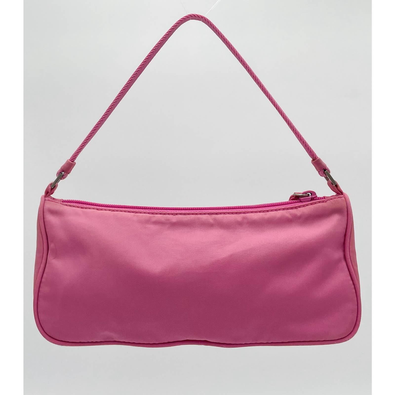 Prada Nylon Shoulder Bag Pink - Le Look