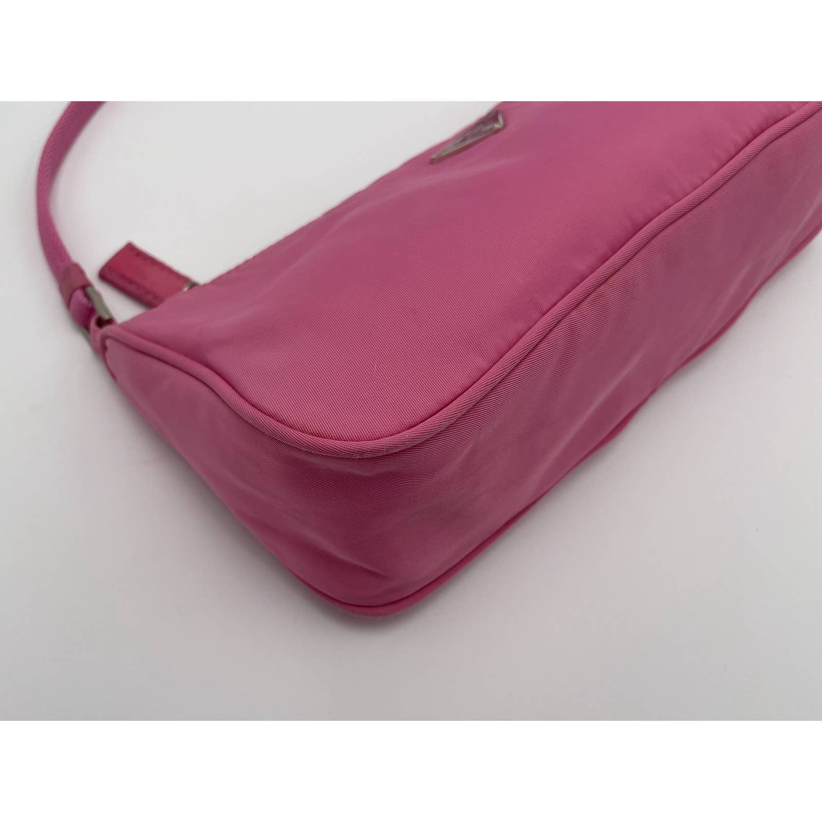 Prada Nylon Shoulder Bag Pink - Le Look