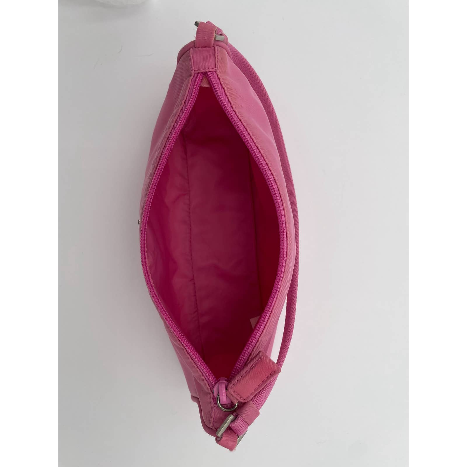 Prada Nylon Shoulder Bag Pink - Le Look
