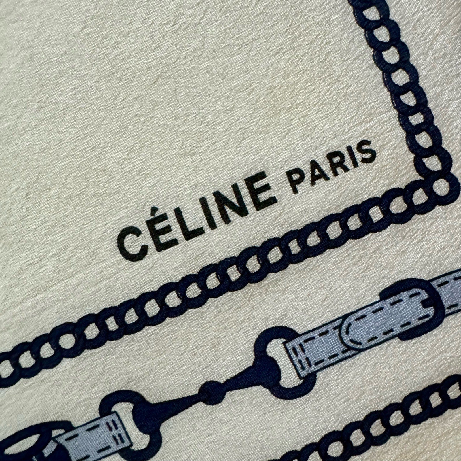 Vintage Celine Silk Scarf - Le Look