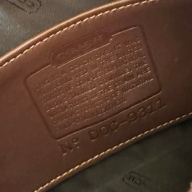 Vintage Coach Bleecker Demi Bag - Le Look