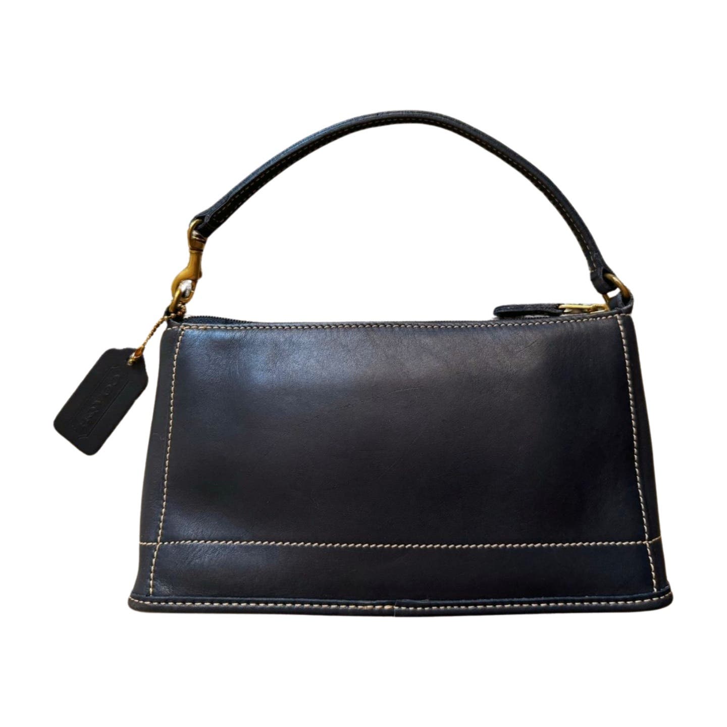 Vintage Coach Bleecker in Navy Blue - Le Look