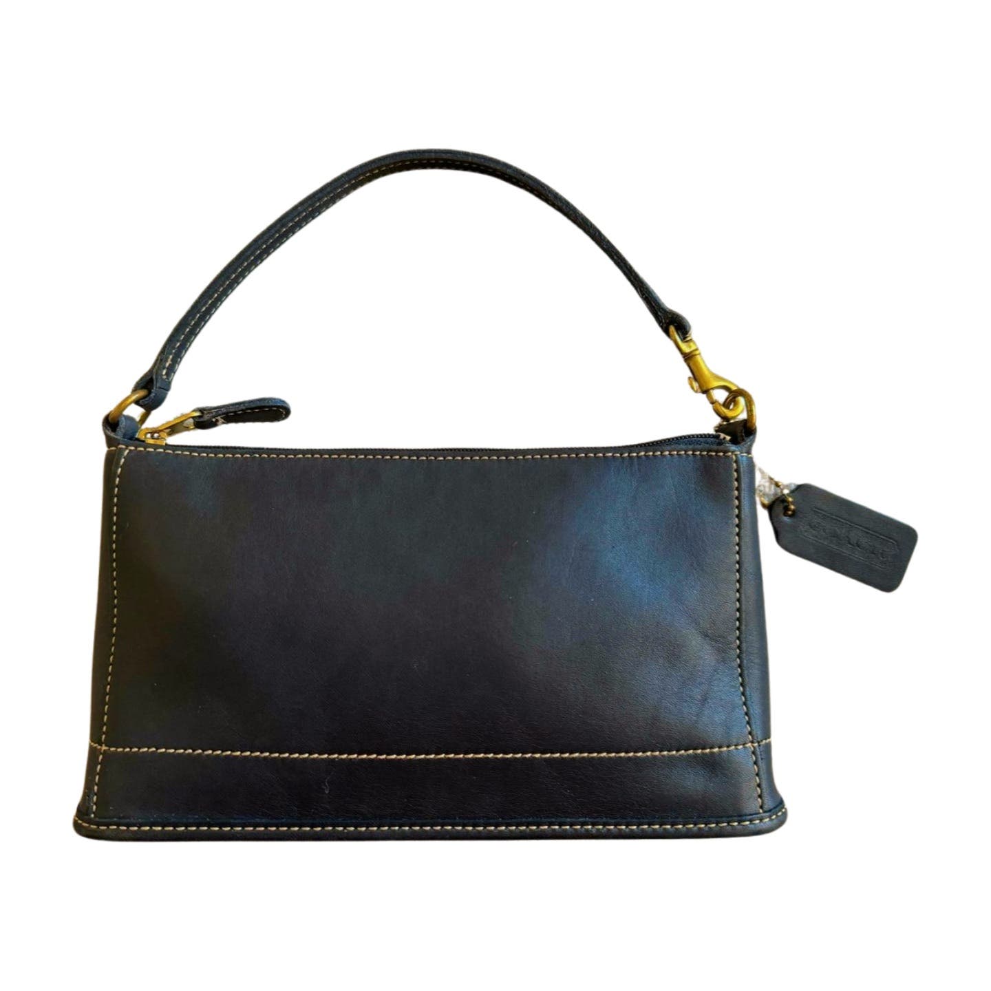 Vintage Coach Bleecker in Navy Blue - Le Look