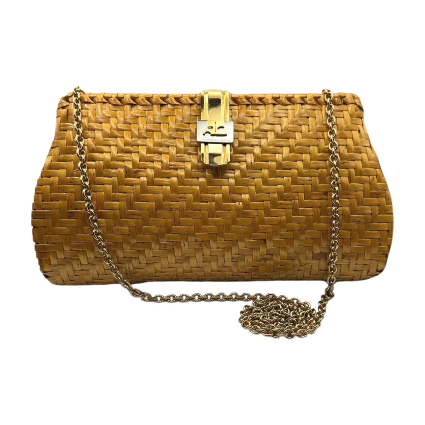 Vintage Courreges Basket Shoulder Bag - Le Look