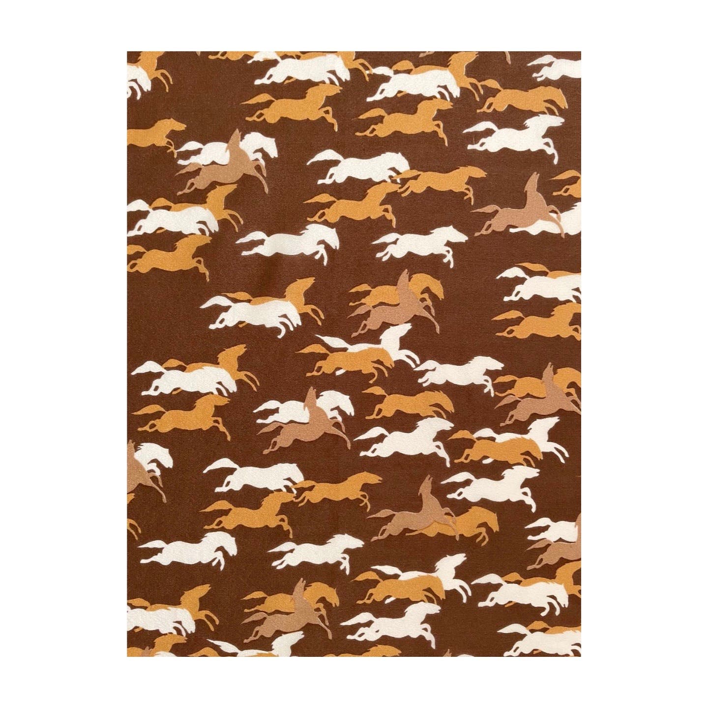 Vintage Horses Silk Scarf - Le Look