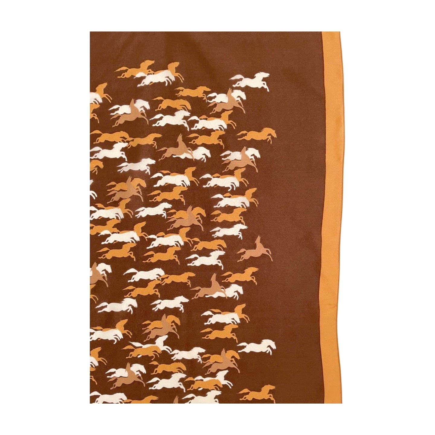 Vintage Horses Silk Scarf - Le Look