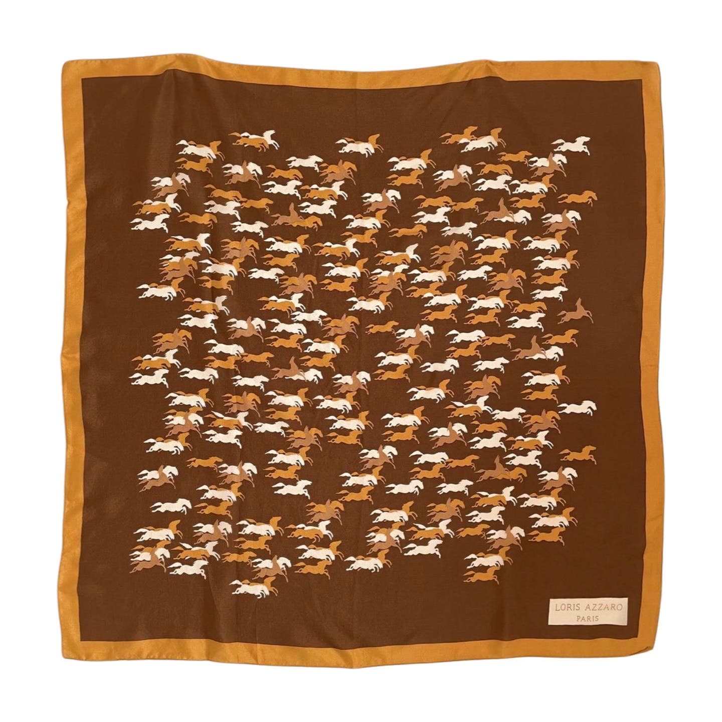 Vintage Horses Silk Scarf - Le Look