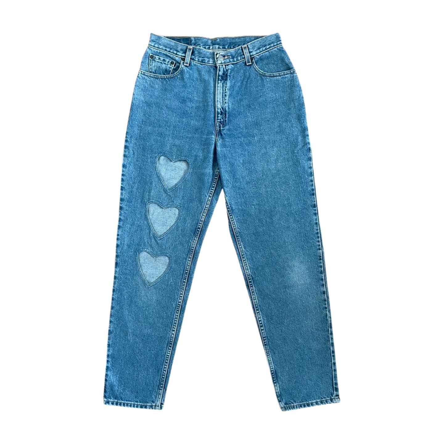 Vintage Levi’s Heart Cut Out Jeans - Le Look