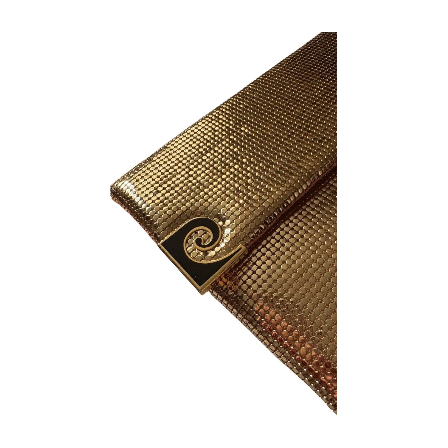 Vintage Pierre Cardin Gold Metal Mesh Bag - Le Look