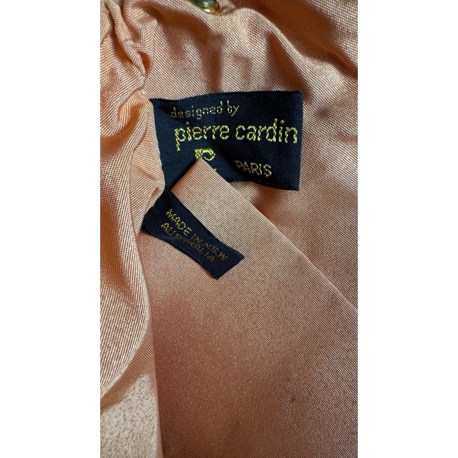 Vintage Pierre Cardin Gold Metal Mesh Bag - Le Look