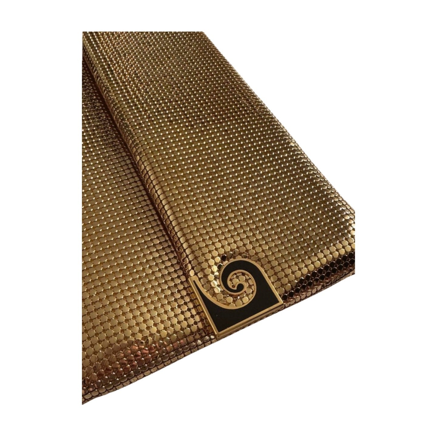 Vintage Pierre Cardin Gold Metal Mesh Bag - Le Look