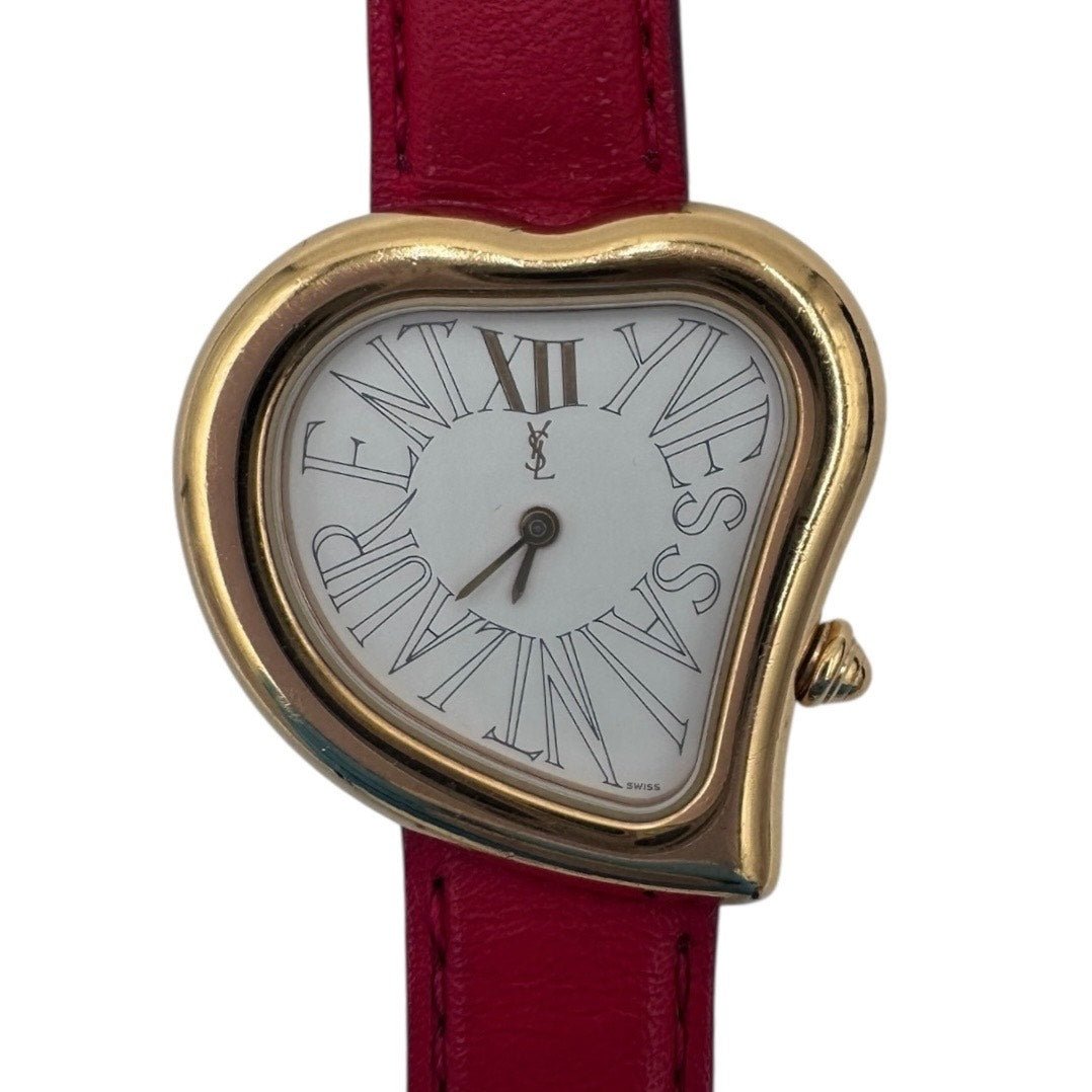 YSL Red Heart Watch - Le Look