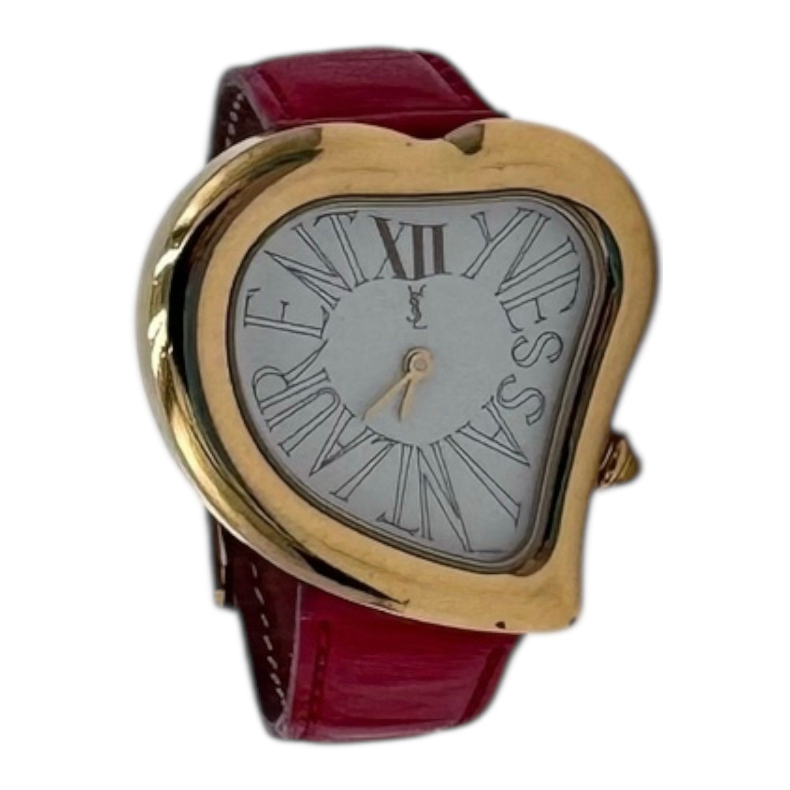 YSL Red Heart Watch - Le Look