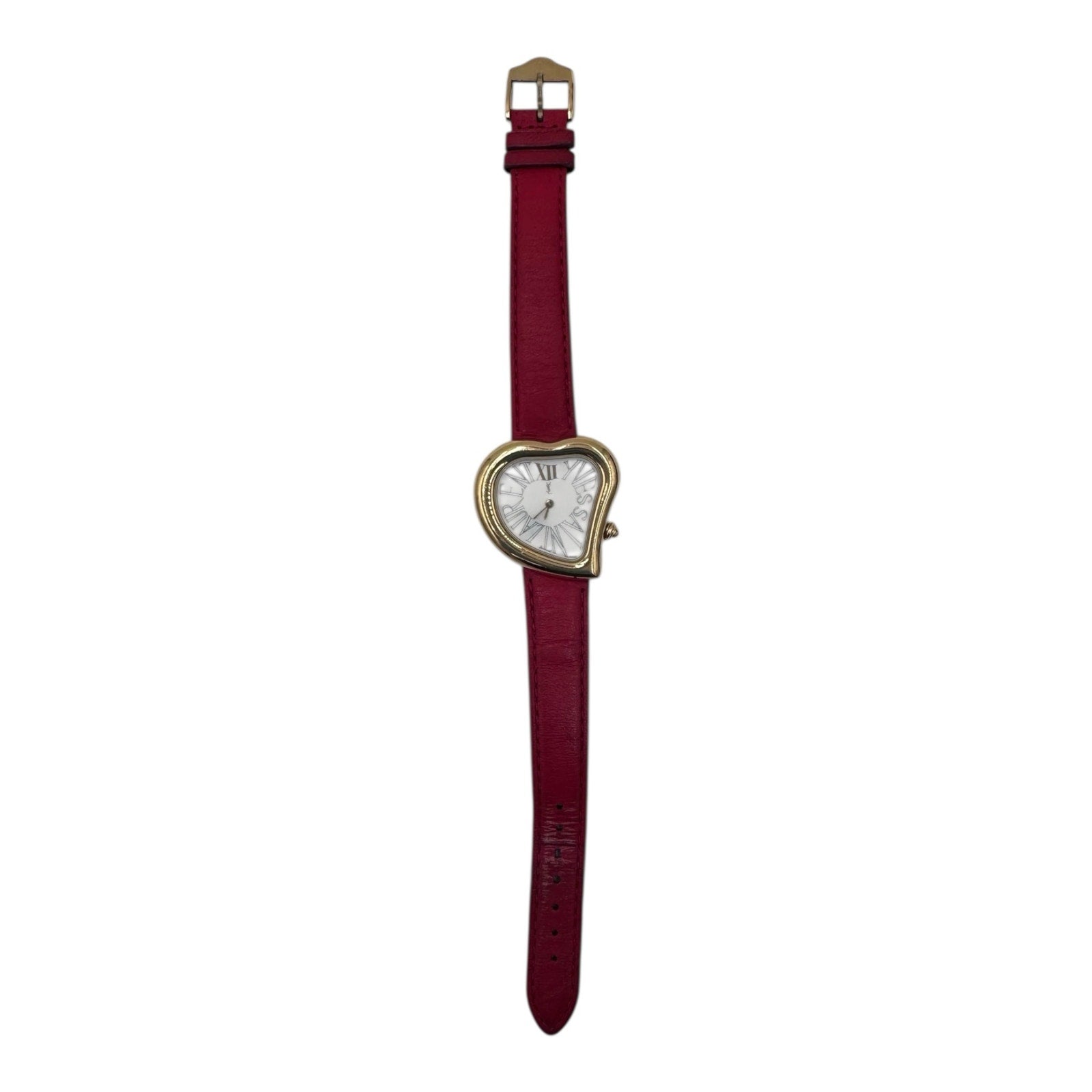 YSL Red Heart Watch - Le Look