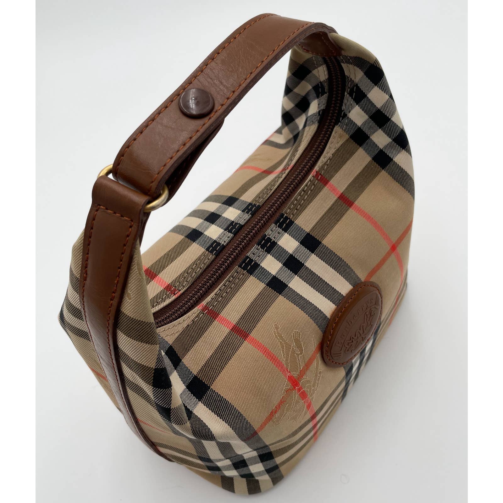Burberry Vintage House Check Bag - Le Look