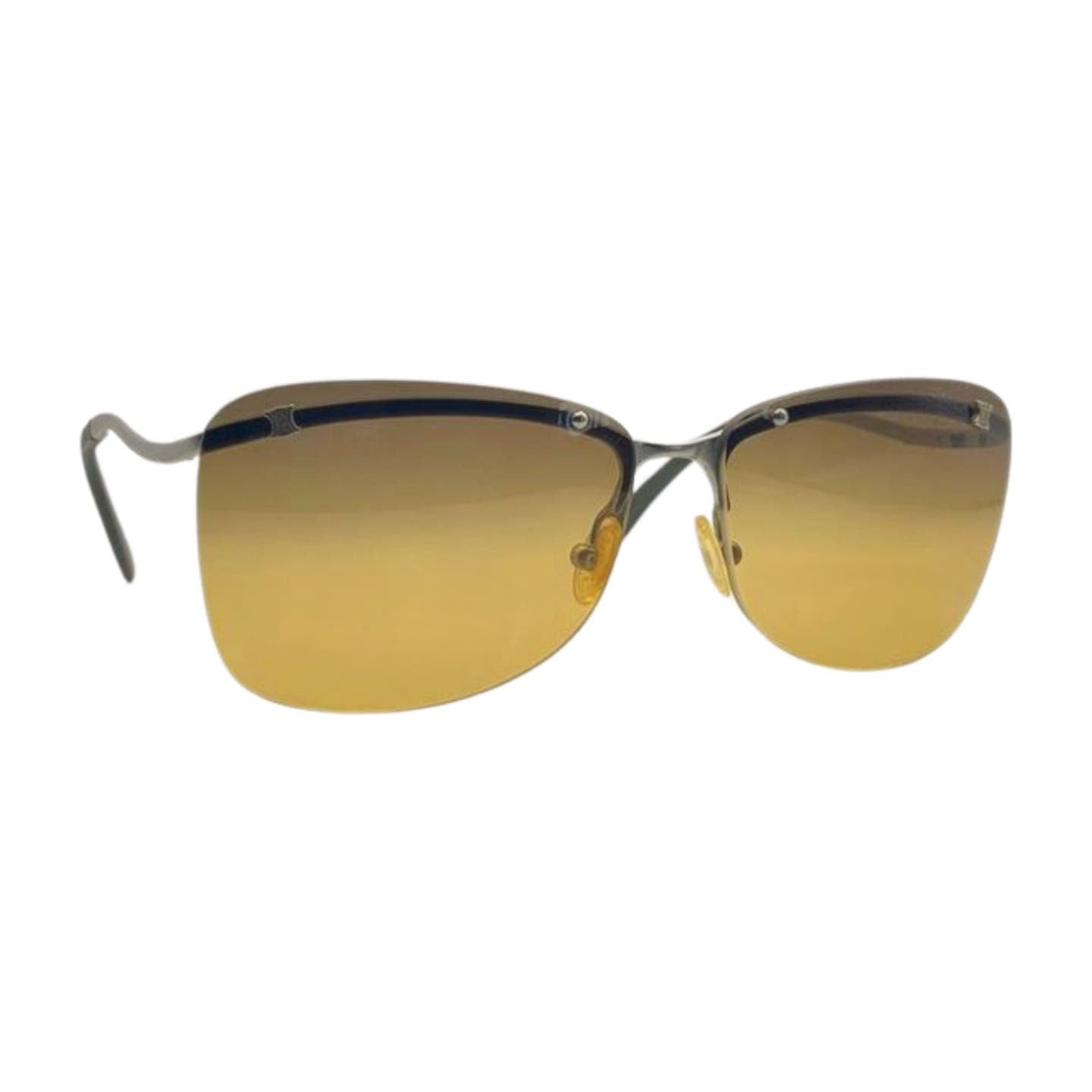 Celine Silver Oversized Sunglasses - Le Look