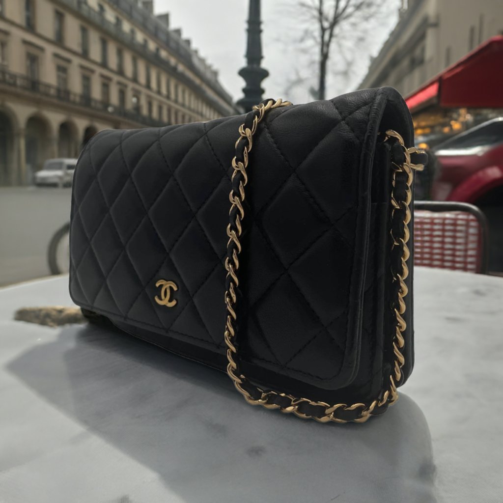 Chanel Classic Wallet on Chain - Le Look