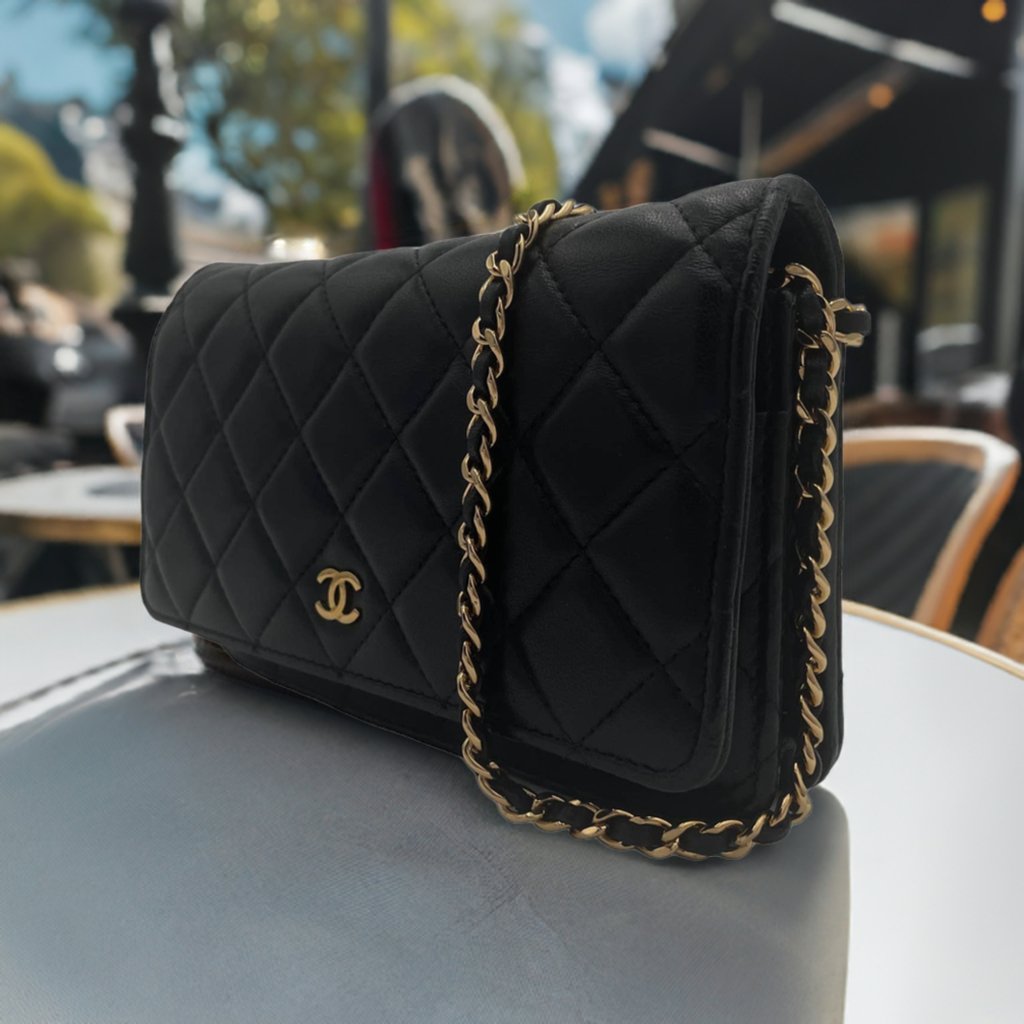 Chanel Classic Wallet on Chain - Le Look