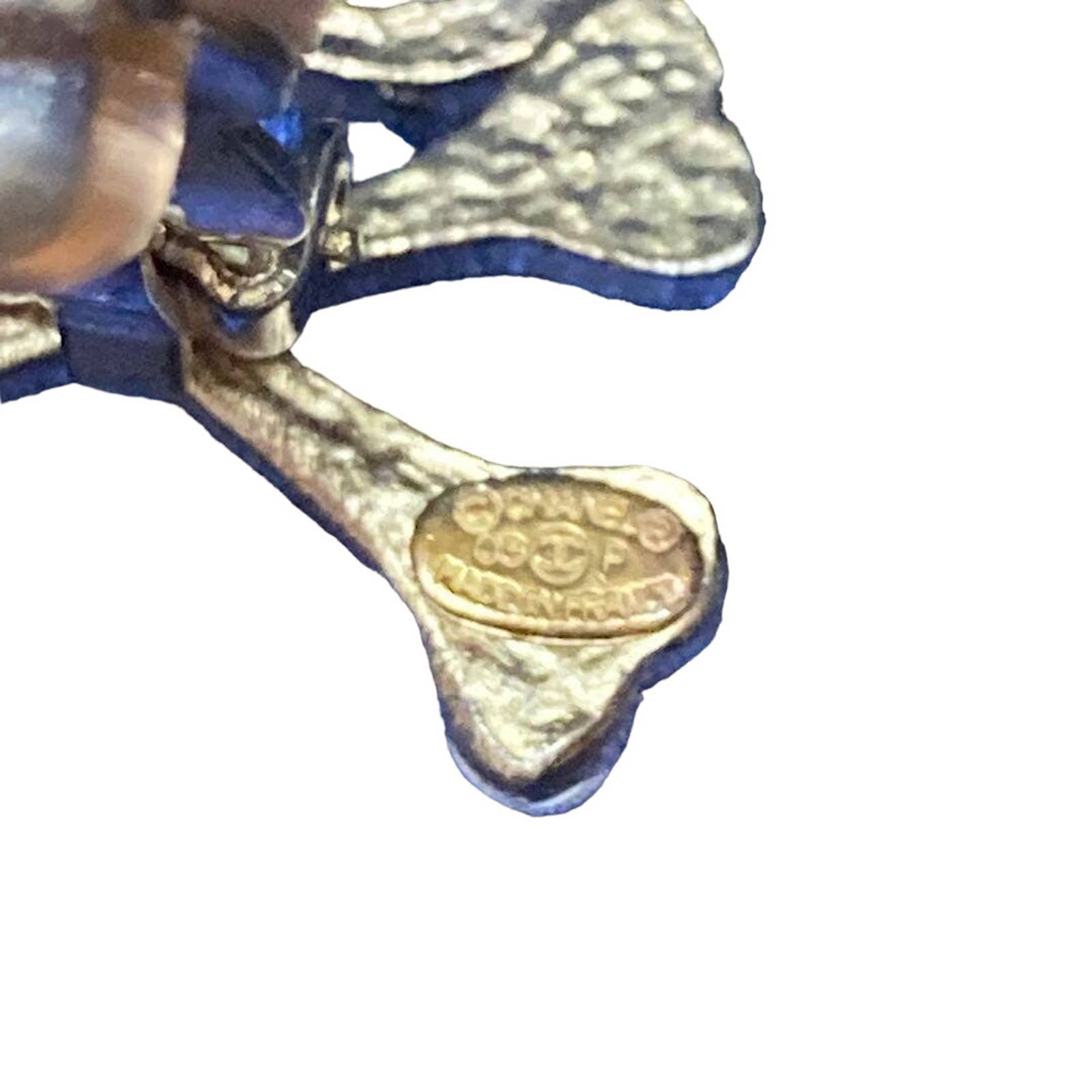 Chanel Coco Mark Crossbone Earrings - Le Look