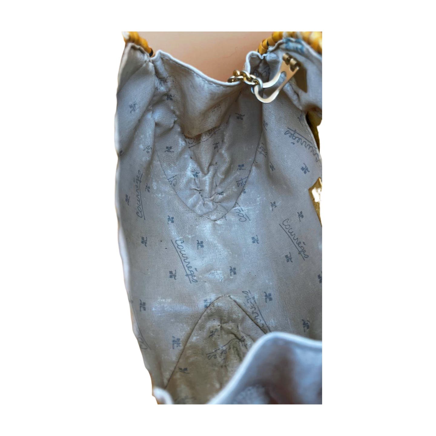 Courreges Woven Basket Bag - Le Look