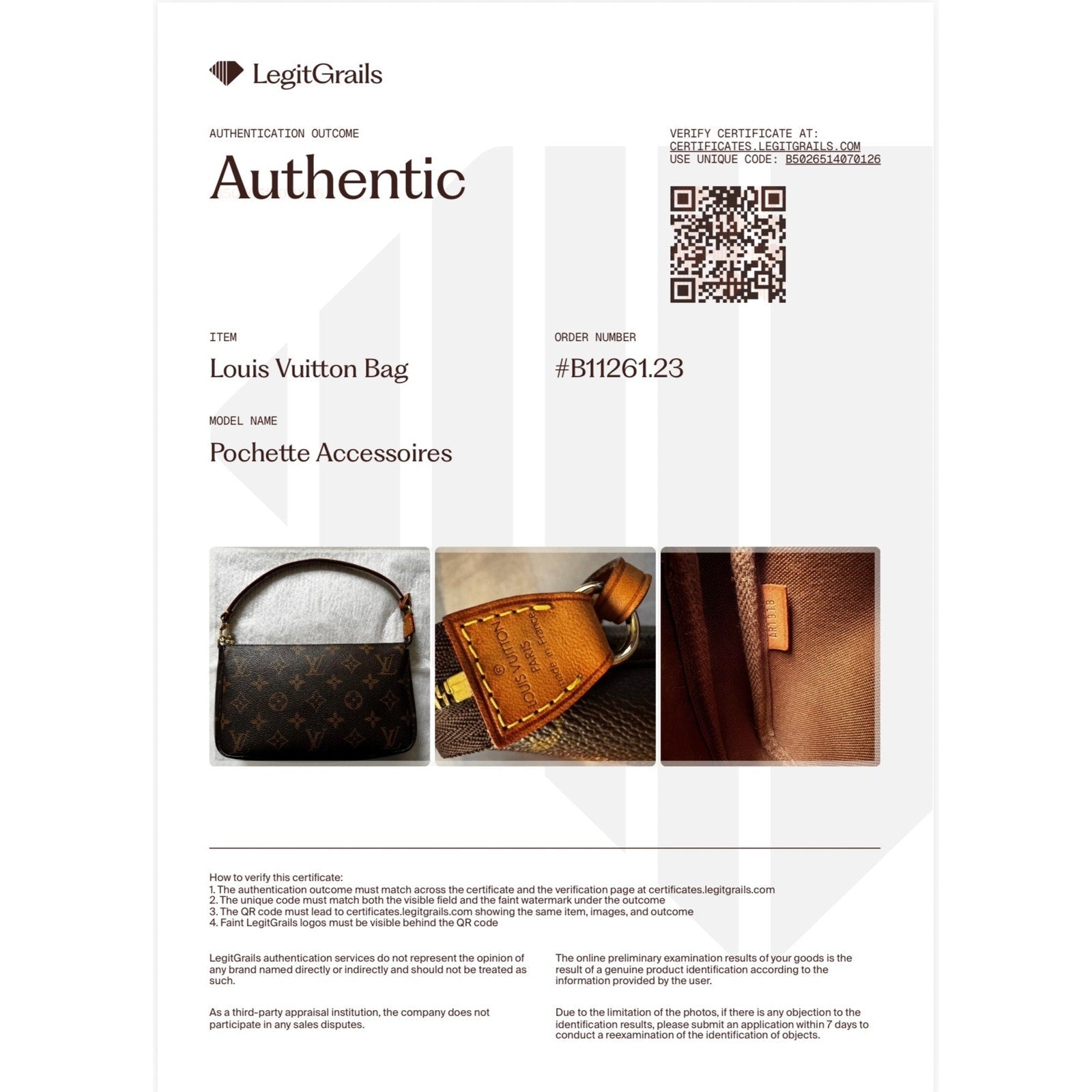 Louis Vuitton Pochette Accessoires Monogram Canvas - Le Look