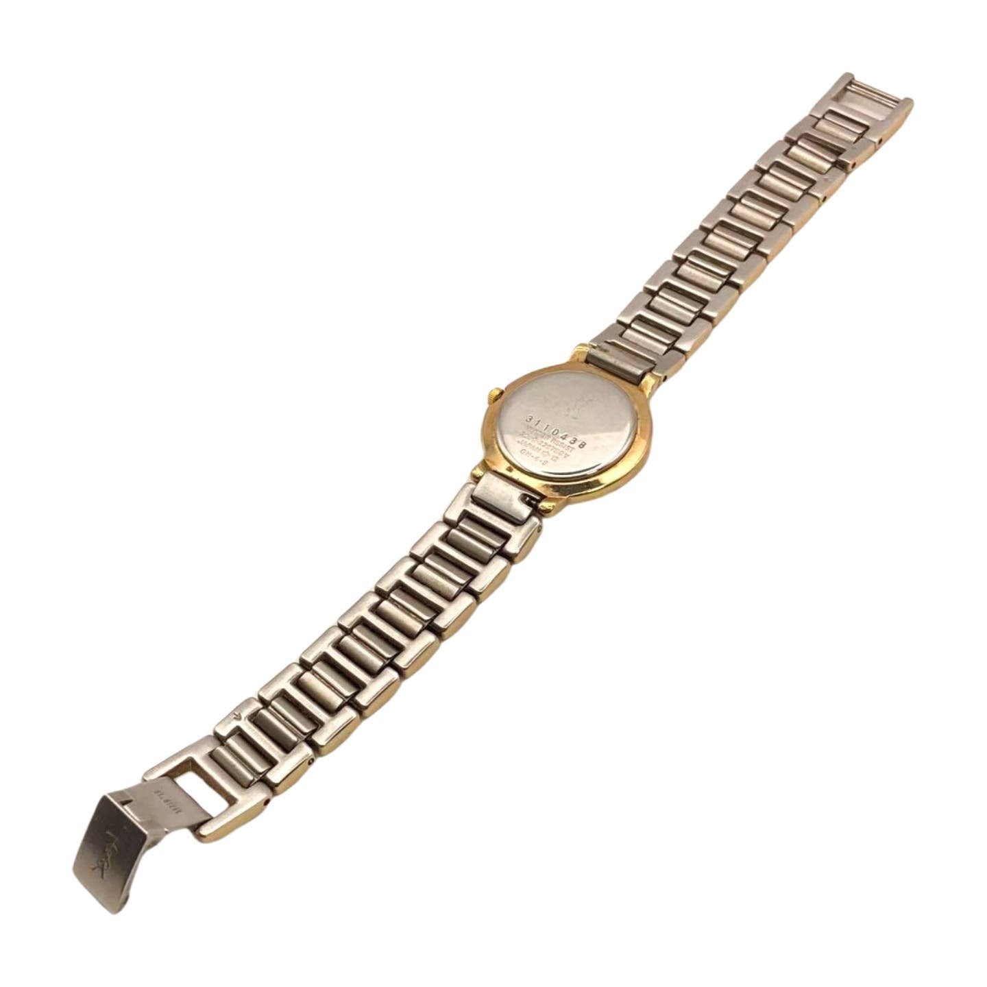 Saint Laurent YSL Two Tone Watch - Le Look
