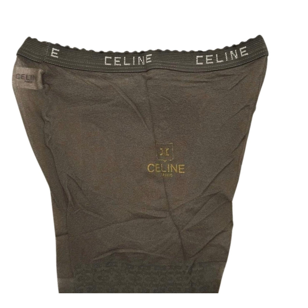 Vintage Celine Logo Tights - Le Look