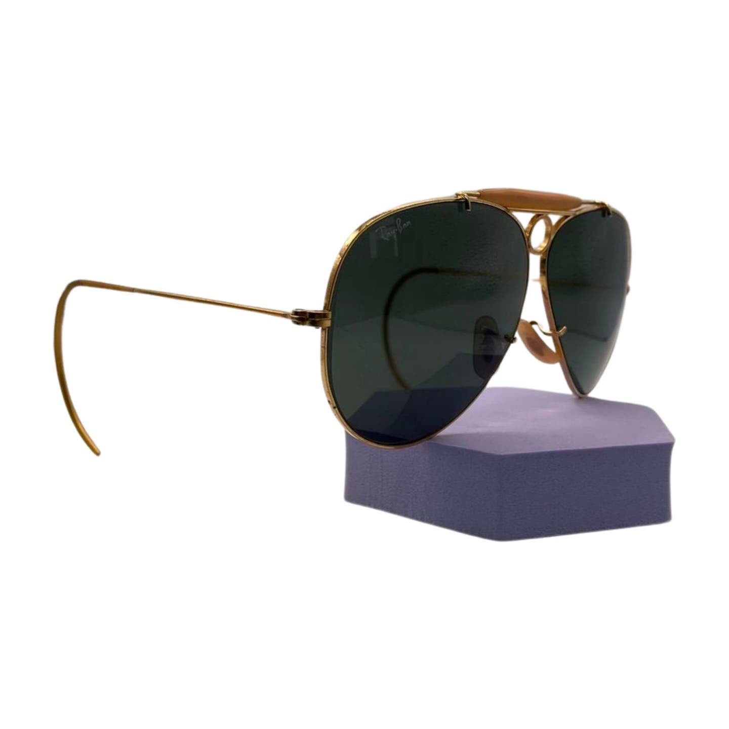 Vintage Ray Ban Shooter Aviator Sunglasses - Le Look