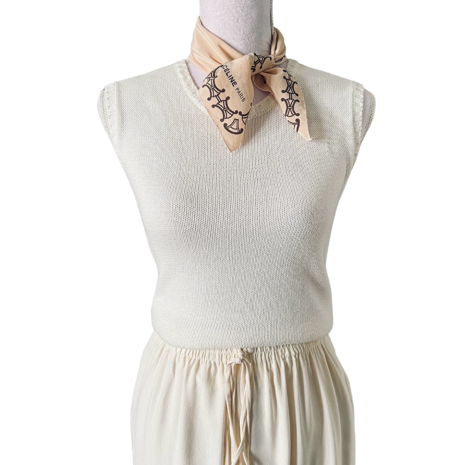 Vintage Valentino Silk Trouser - Le Look