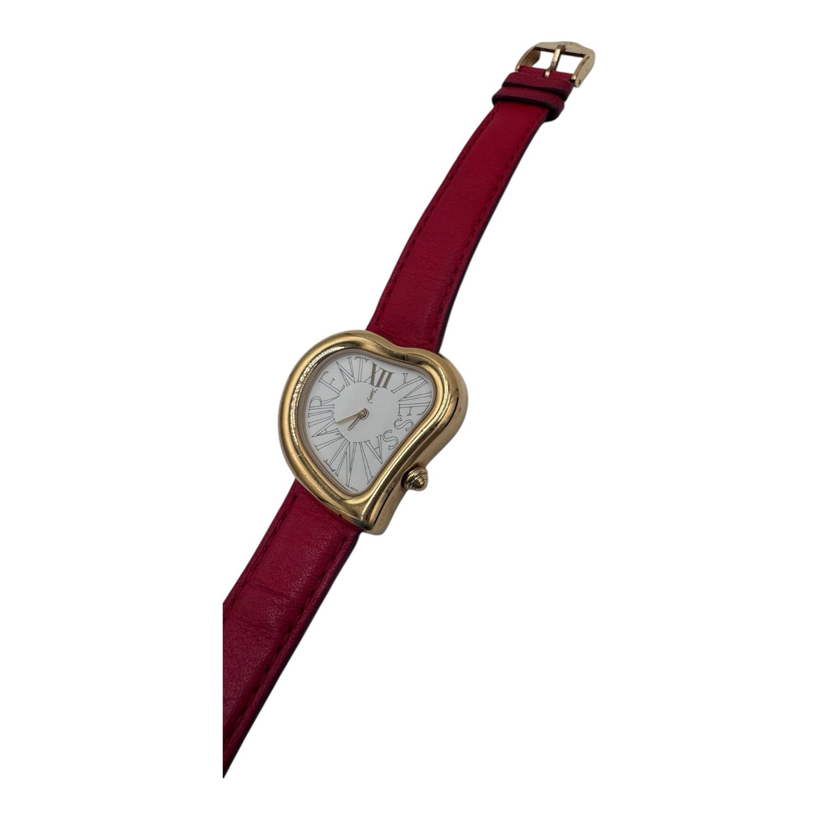 YSL Red Heart Watch - Le Look