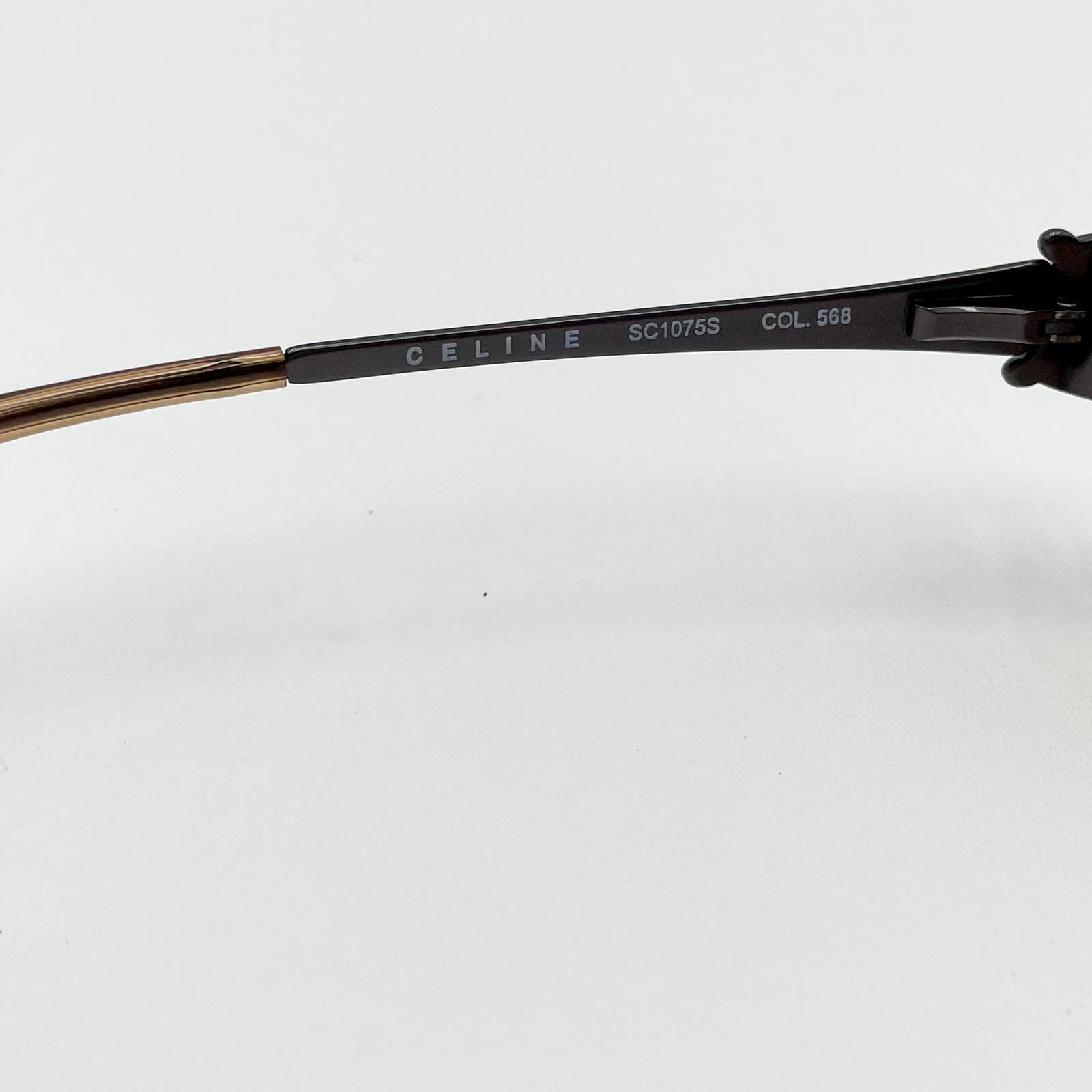 Celine Triomphe Oval Metal Sunglasses - Le Look