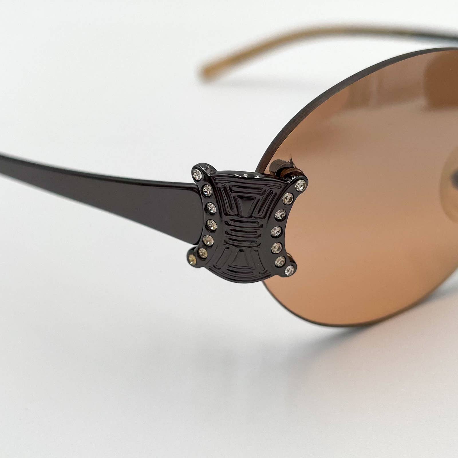 Celine Triomphe Oval Metal Sunglasses - Le Look