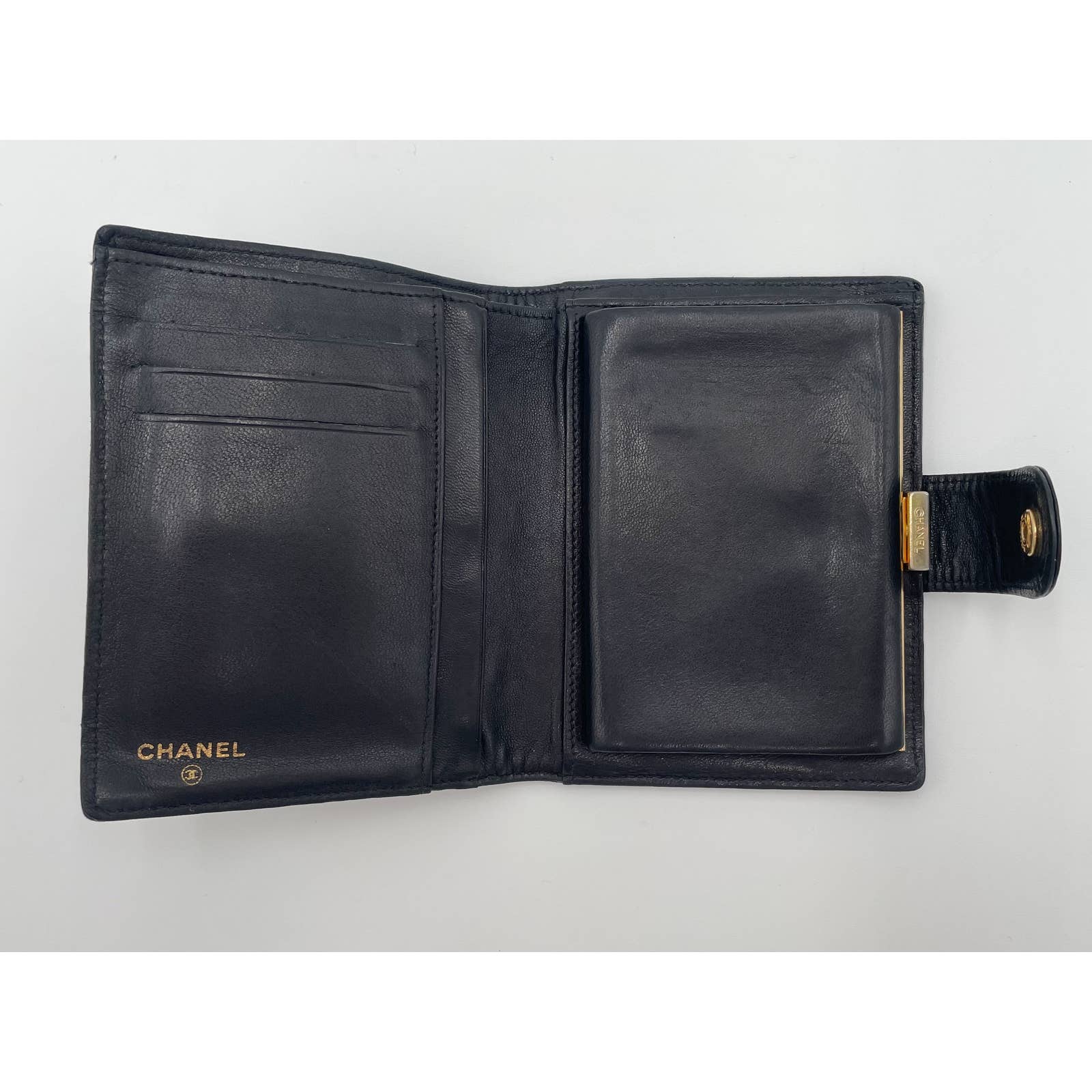 Chanel Classic Wallet Black - Le Look