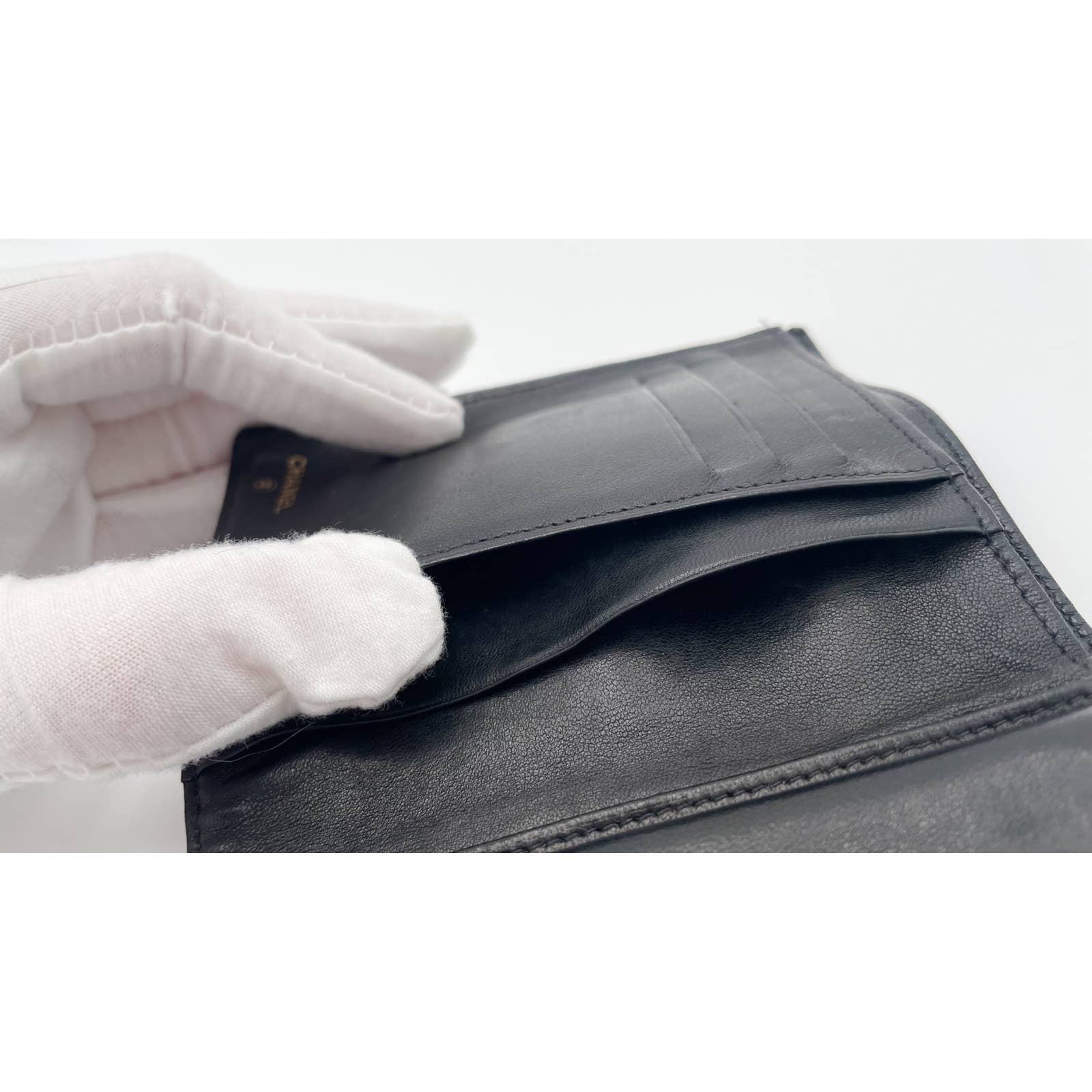 Chanel Classic Wallet Black - Le Look